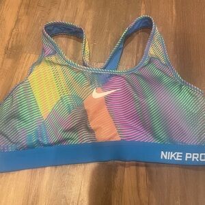 Nike Women's Vibrant Multicolor Sports Bra